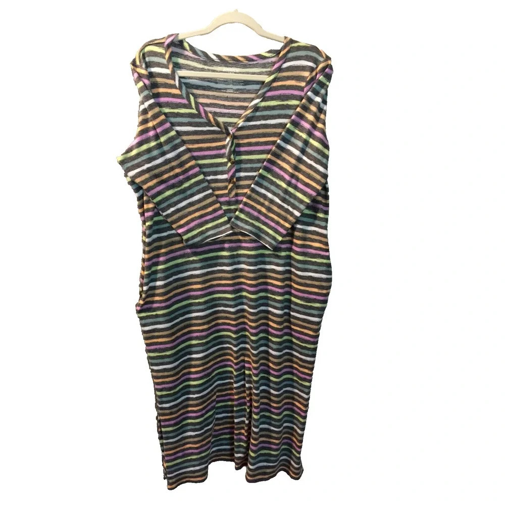 JoySpun Polyester Dress L 12-14 with side pockets